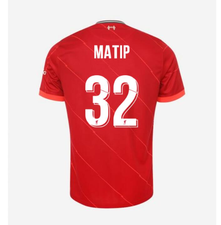 2021/22 Liverpool Cup Home Kit Soccer Jersey with MATIP 32 printing